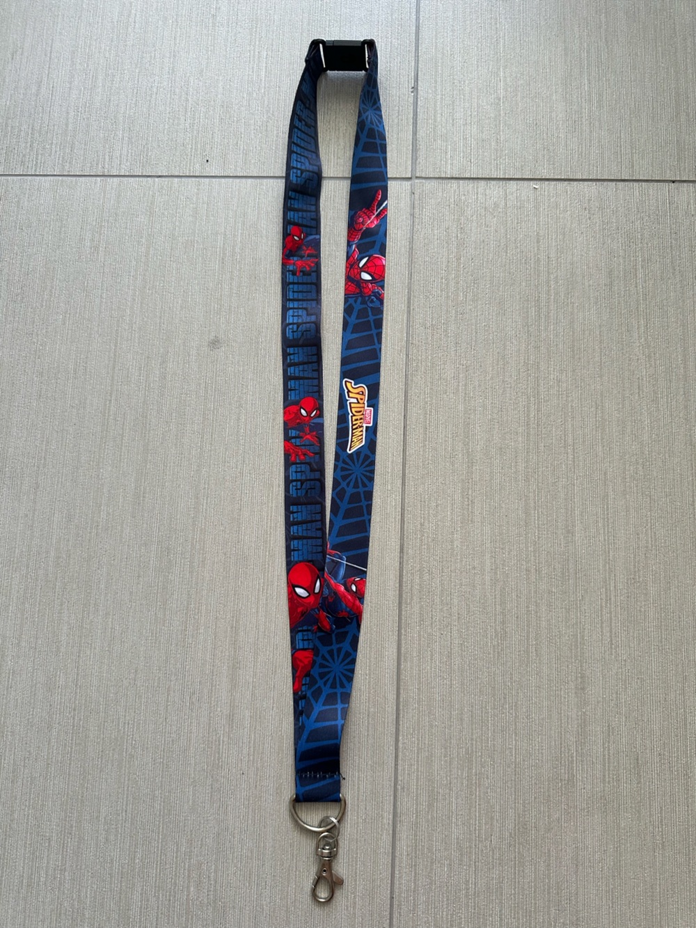 Universal Spider-Man Lanyard in Blue and Red